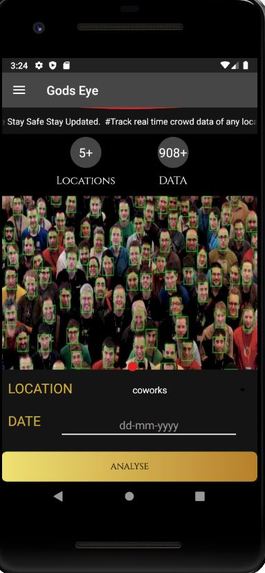 Data Visualization and Crowd Analysis using ML Techniques – screenshot 2