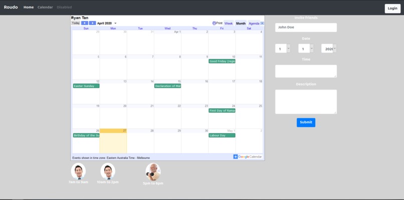 Roudo productivity manager - striving together apart – screenshot 2
