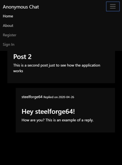 Anonymous Blog – screenshot 4