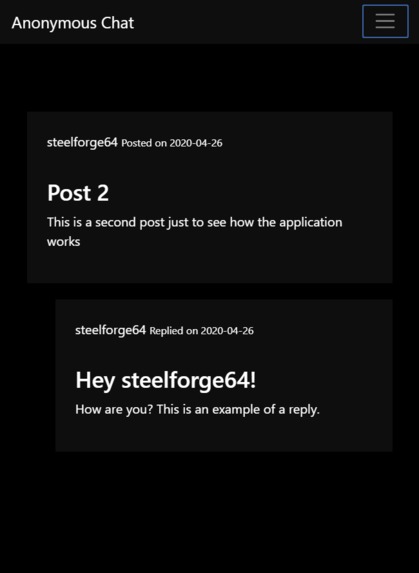 Anonymous Blog – screenshot 5