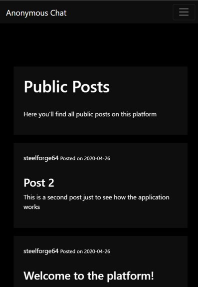 Anonymous Blog – screenshot 7