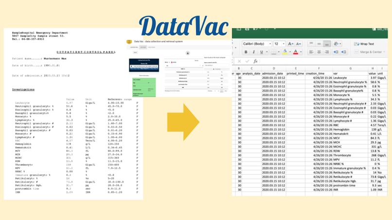DataVac – screenshot 2