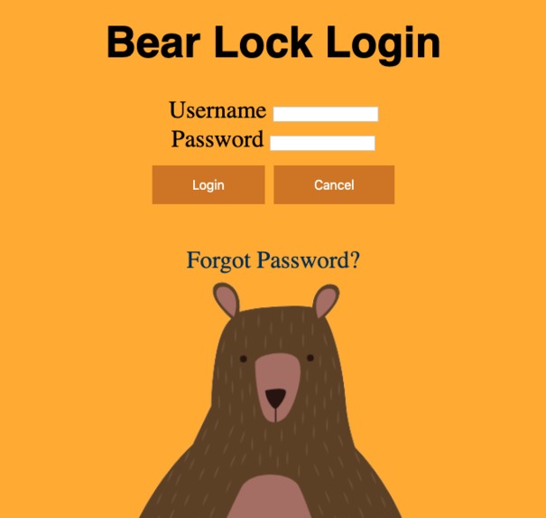 Bear Lock – screenshot 1
