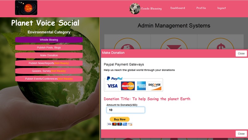 Planetry Voice Social – screenshot 4