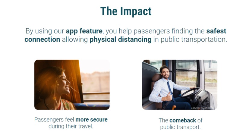 Physical distancing in public transport (Team PublicSpacers) – screenshot 7