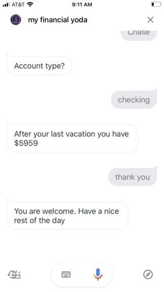 Sokett Google Assistant financial planner for Zoomers – screenshot 3