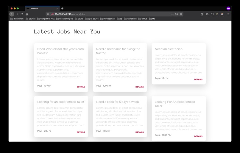 linkedout – screenshot 3