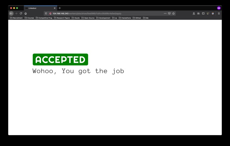 linkedout – screenshot 5