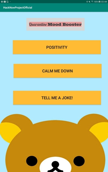 Quarantine Mood Booster – screenshot 1