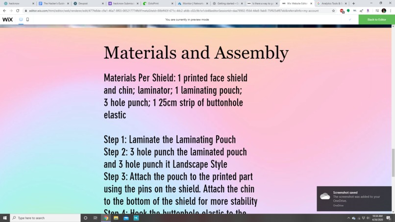 Face Shields Against COVID – screenshot 3