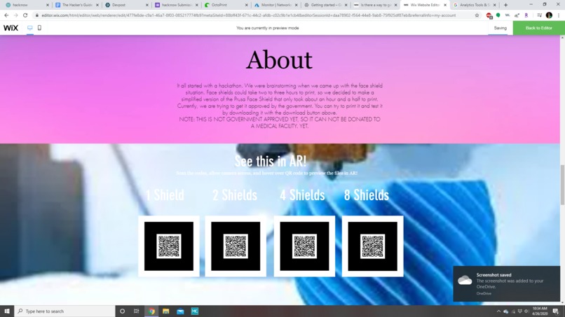 Face Shields Against COVID – screenshot 4