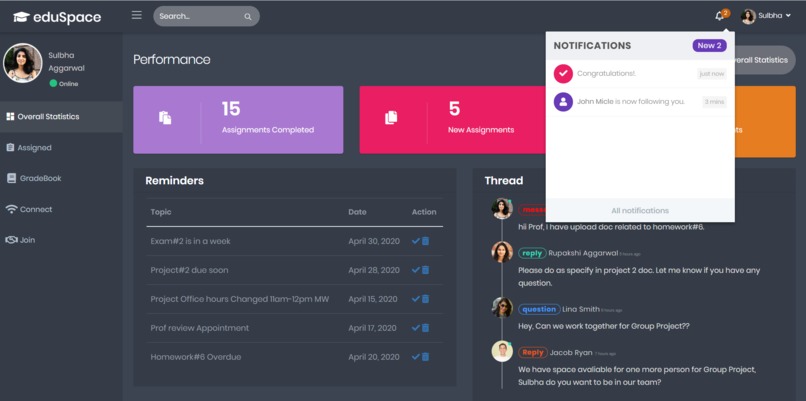 eduSpace – screenshot 1