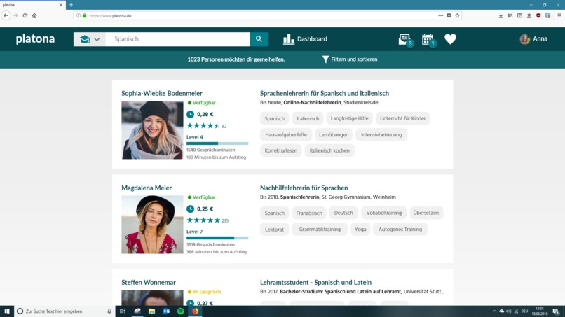 Platona – screenshot 1