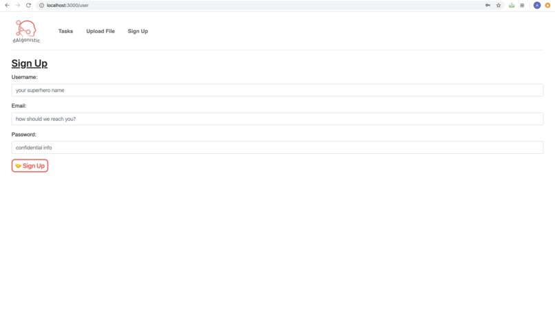 dAIgnostic – screenshot 1