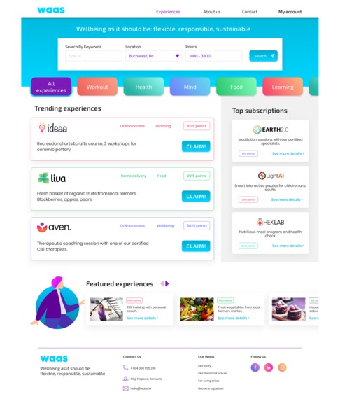 WaaS - wellbeing as a service – screenshot 2