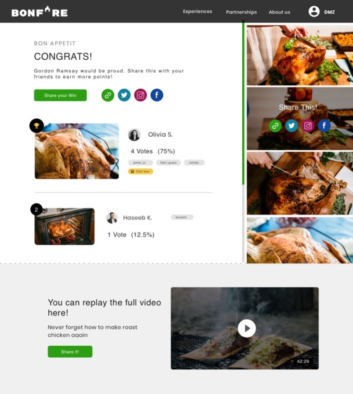 Bonfire - Live Video Challenge Platform – screenshot 8