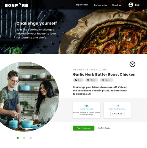 Bonfire - Live Video Challenge Platform – screenshot 1