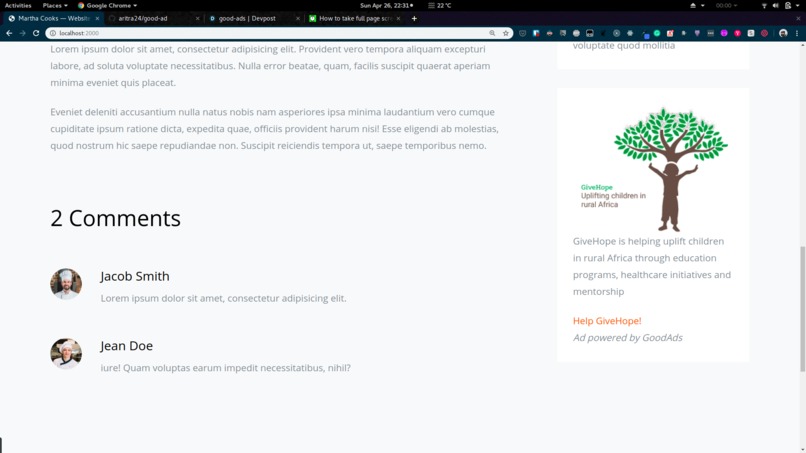 good-ads – screenshot 1