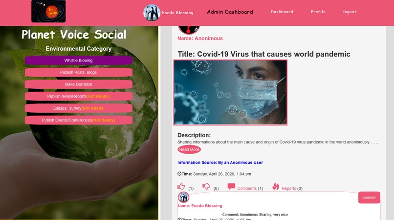 Planetry Voice Social – screenshot 9