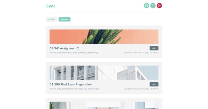 Sync – screenshot 1