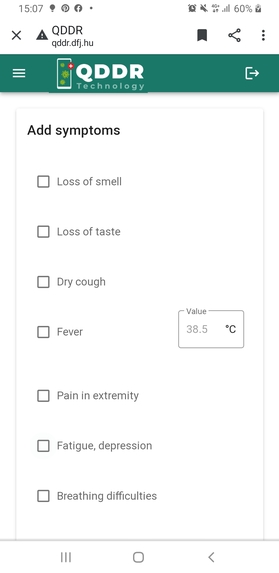 Quick Digital Diagnostic Response (QDDR) – screenshot 5