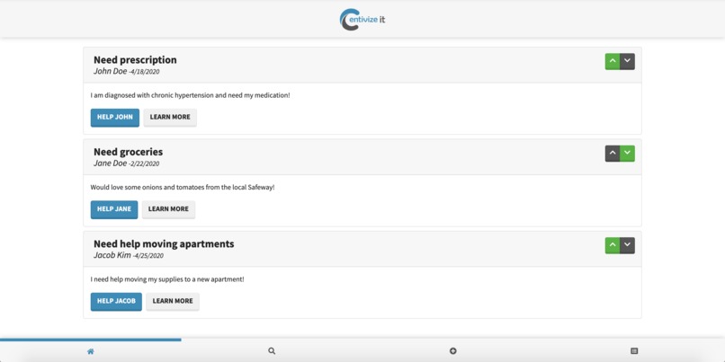 Centivize – screenshot 1