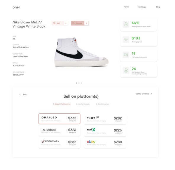 Oner – screenshot 1