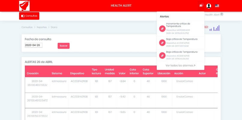 Health Alert (Blockchain + IoT) – screenshot 8