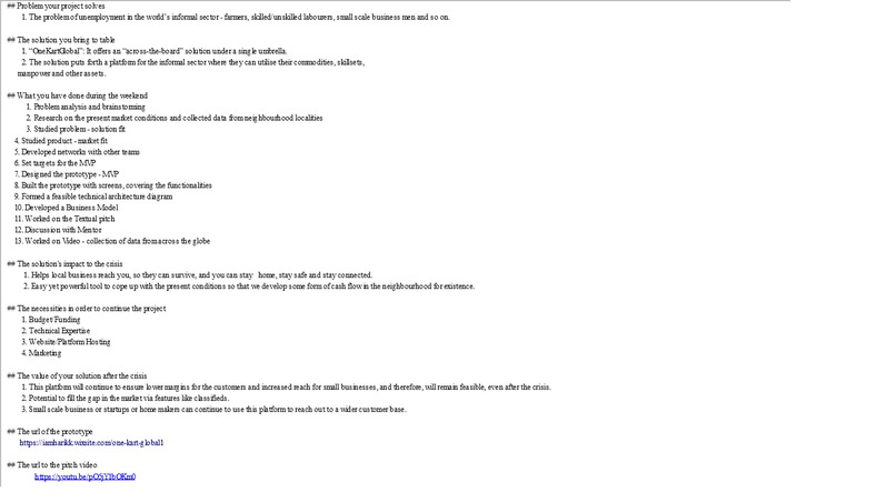 OneKartGlobal - A Marketplace for Neighbourhood – screenshot 3