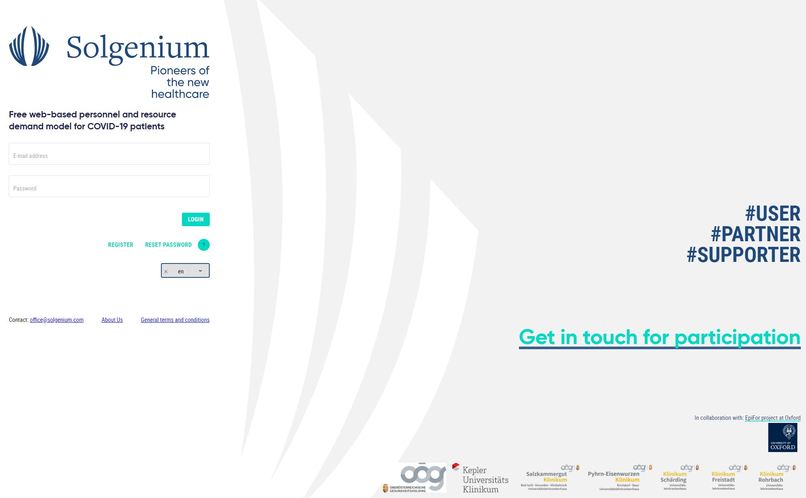 CARA: healthcare resource demand forecasting and management  – screenshot 1