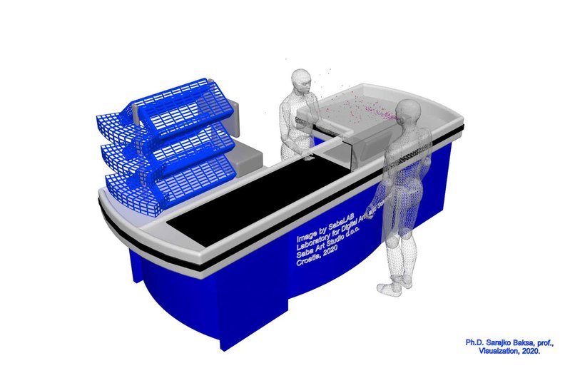 Virtual 3D Biomechanics of Personal Virus Distribution – screenshot 1