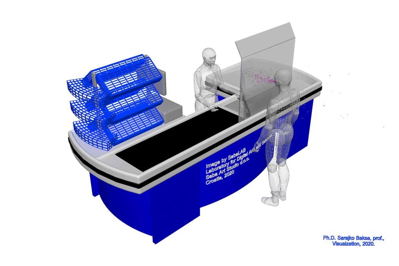 Virtual 3D Biomechanics of Personal Virus Distribution – screenshot 2
