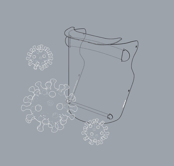 A face shield created by TED3D – screenshot 1