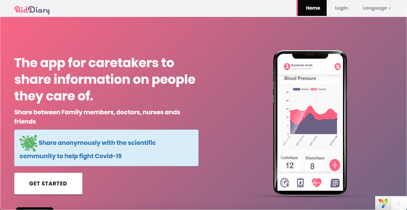 AidDiary – screenshot 1