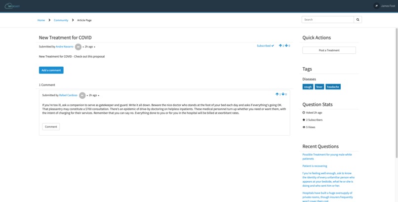 MediCast – screenshot 4