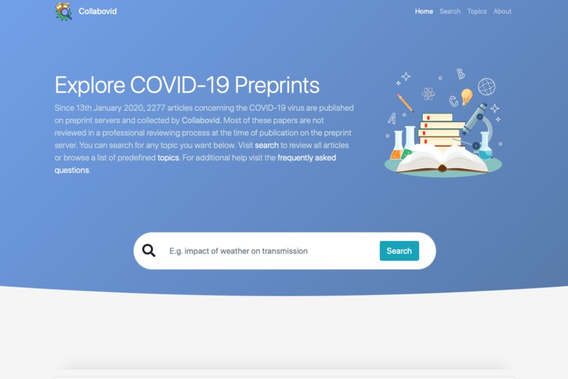 Collabovid – screenshot 1
