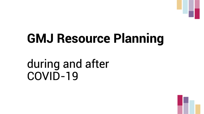 GMJ resource planning – screenshot 1