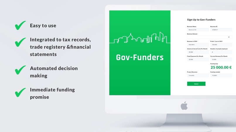 Gov-Funders – screenshot 1