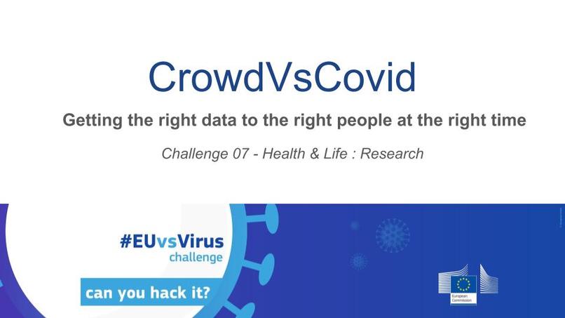 CrowdvsCovid – screenshot 1