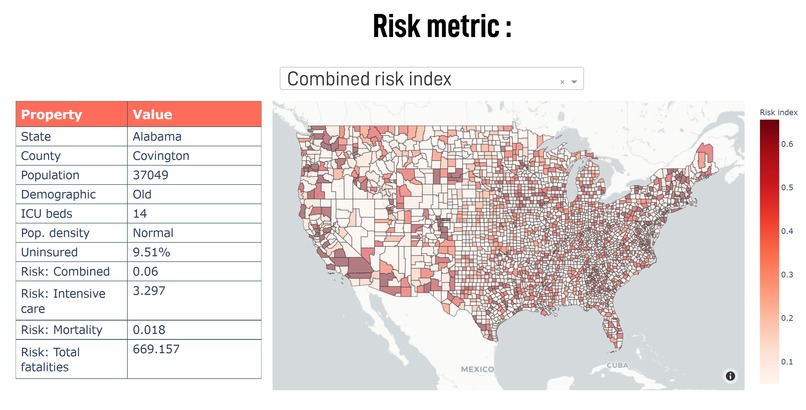 WHET (World heatmap epidemiology tool)  – screenshot 2
