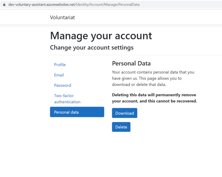 Volunteero – screenshot 4