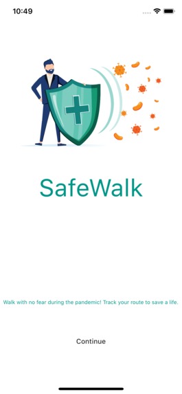 SafeWalk – screenshot 1