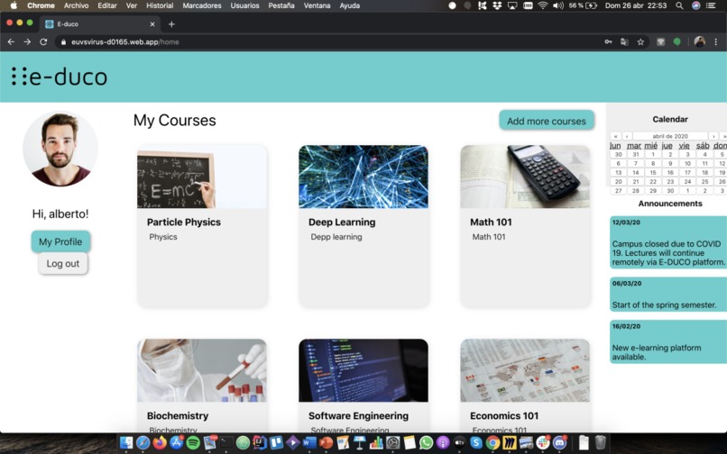 E-DUCO - The missing piece for the education of tomorrow – screenshot 2