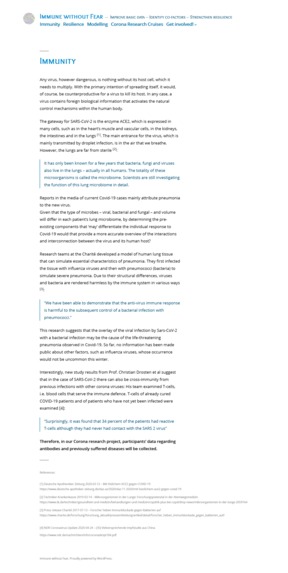 Immune without Fear - Corona Research Cruise – screenshot 2