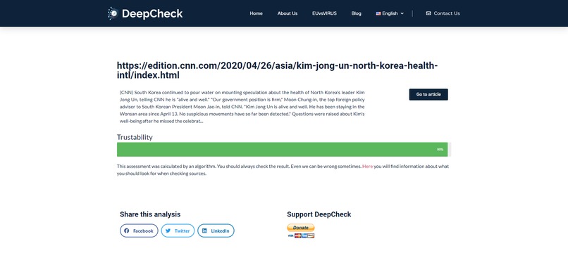 DeepCheck – screenshot 4