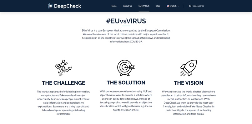 DeepCheck – screenshot 2