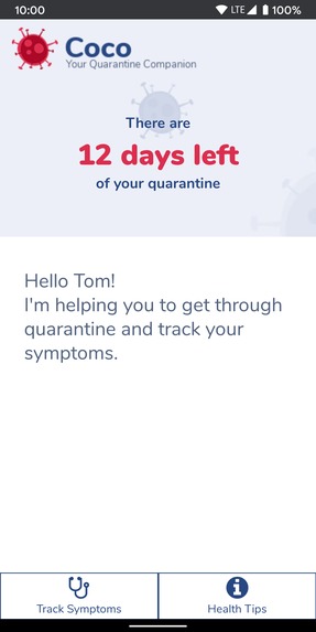 Coco - Your Quarantine Companion – screenshot 1