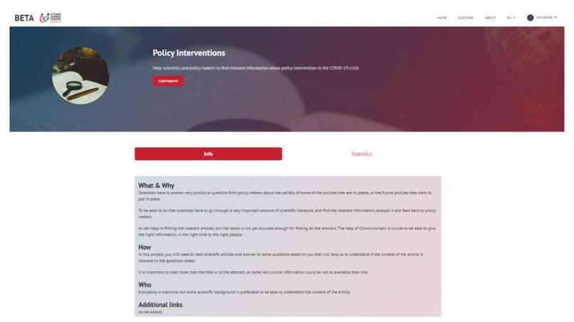 CrowdvsCovid – screenshot 5