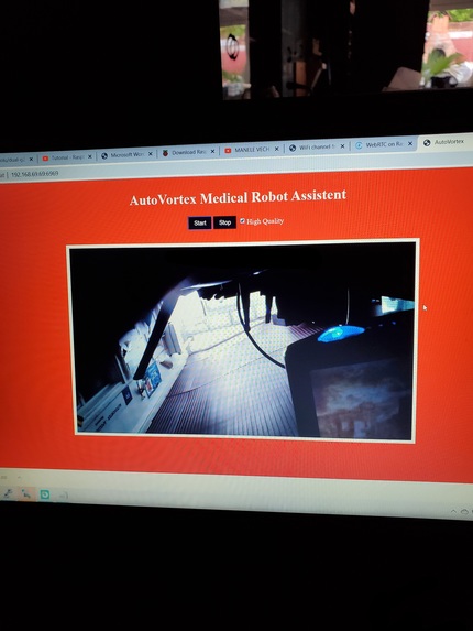 Medical assistant robot for fighting the spread of Covid-19 – screenshot 5