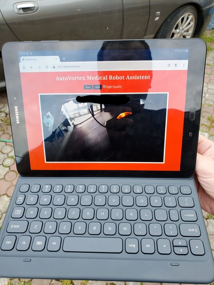 Medical assistant robot for fighting the spread of Covid-19 – screenshot 14